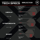 Winmau Fusion #2 Integrated Dart Flight & Shaft Blade X