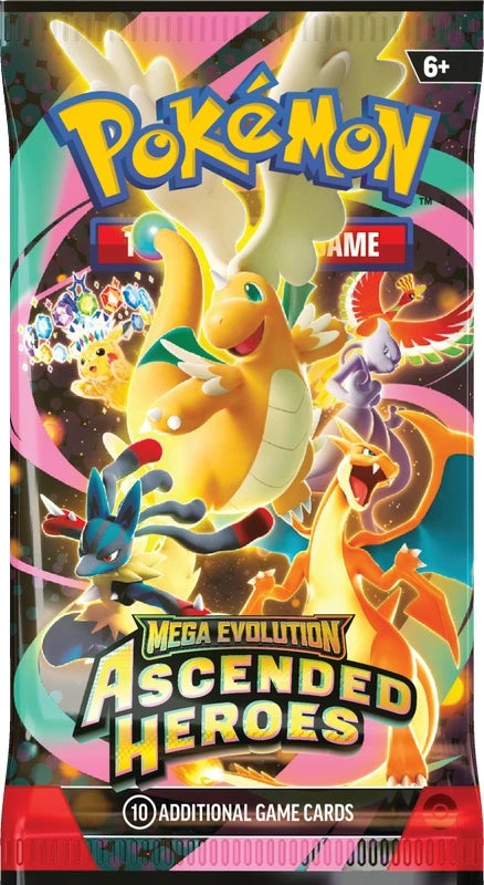 Pokemon Mega evolutions : ascended heroes booster pack