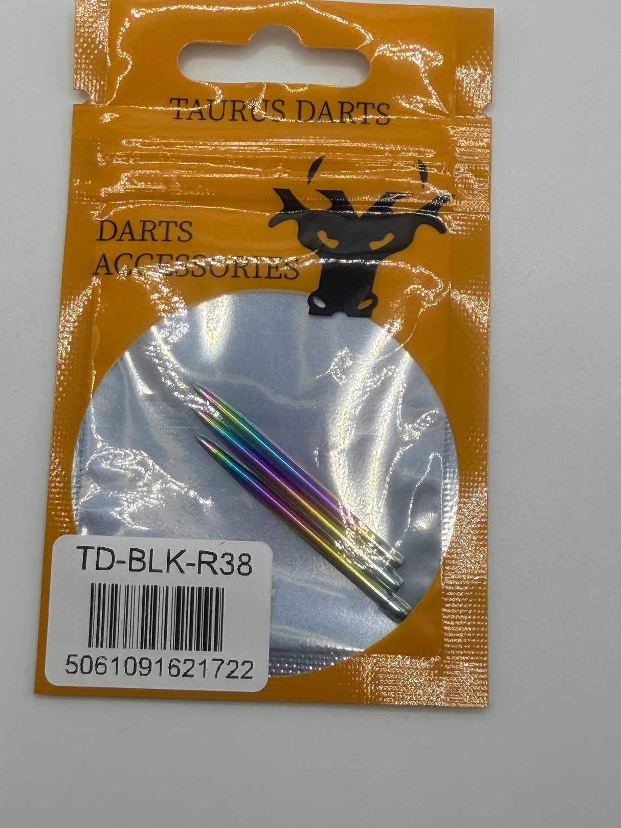 Taurus Rainbow plain dart points 30-50mm (1 set)