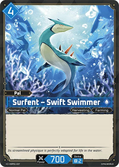 Palworld TCG: Dawn of Palpagos - Surfent Swimmer