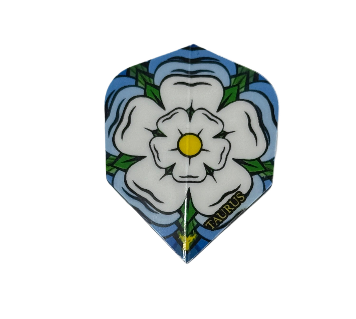 Taurus darts Yorkshire Rose NO6 standard shape dart flights 5 sets
