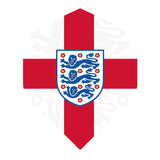 Official England 3 Lions Standard shape Dart Flights 5 sets