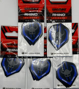 Winmau Rhino Andy Fordham Black Darts Flights (5 sets)