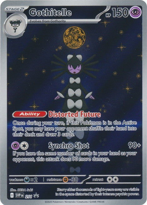 Pokemon Black Star Promo- Gothitelle SVP 211