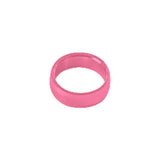 Pink aluminium dart slot lock rings 5 sets