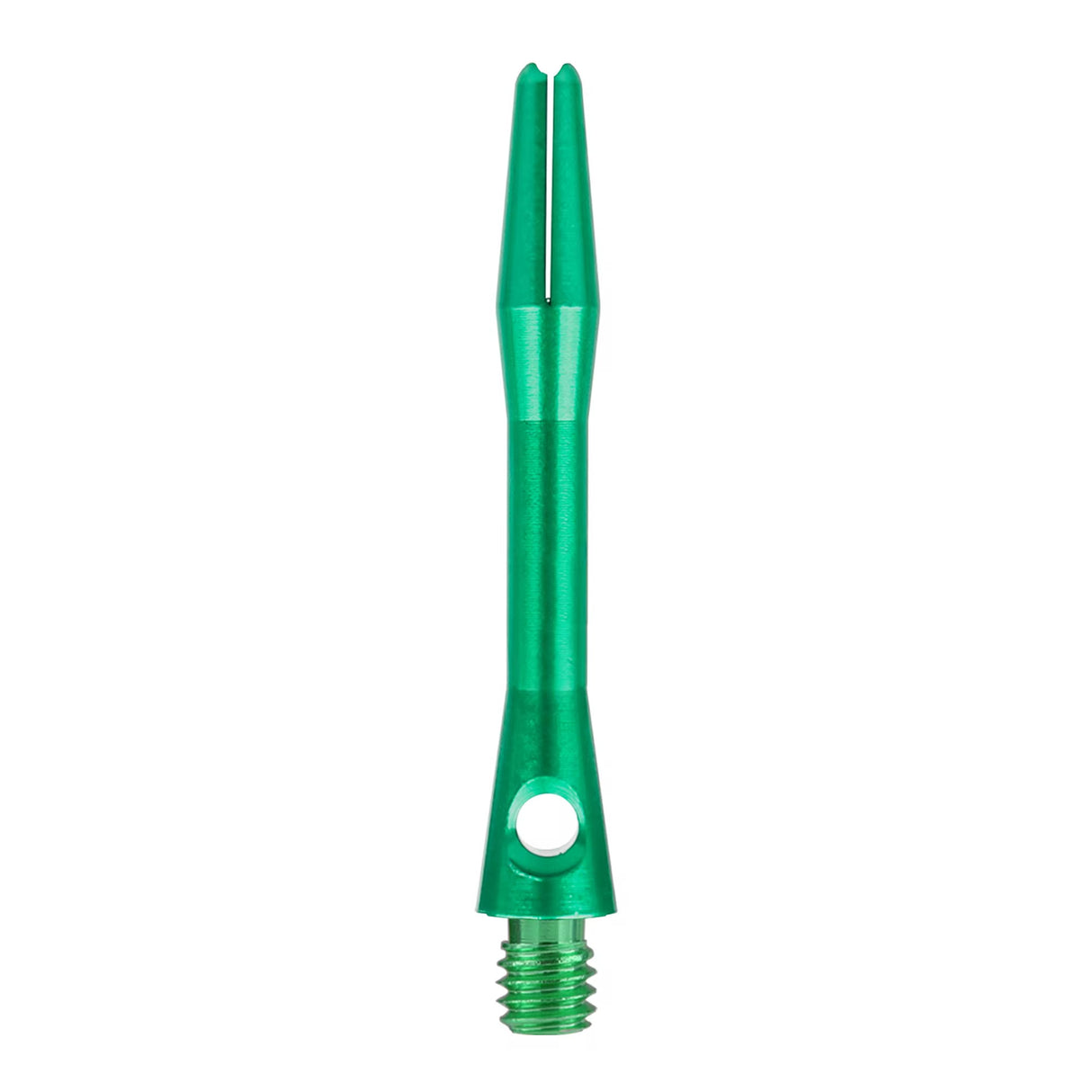 Green short 35mm Aluminium stems/shafts/canes