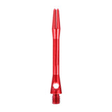 Red medium 41mm Aluminium stems/shafts/canes