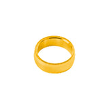 Yellow aluminium dart slot lock rings 5 sets