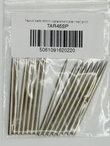 Taurus darts 45mm replacement plain dart points silver 5 sets