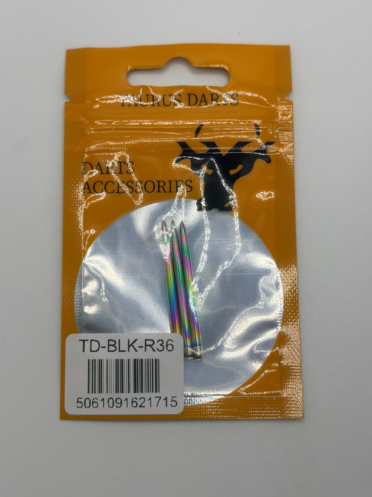 Taurus Rainbow plain dart points 30-50mm (1 set)