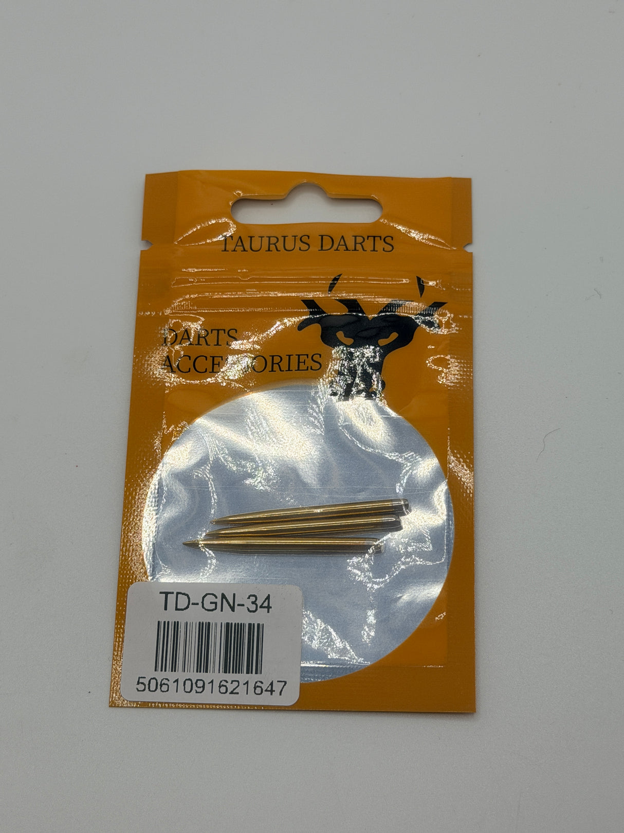 Taurus Gold plain dart points 30-60mm (1 set)