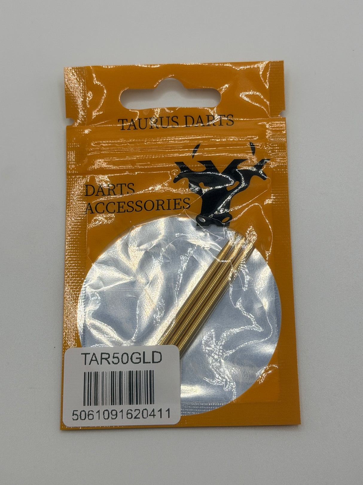 Taurus Gold plain dart points 30-60mm (1 set)