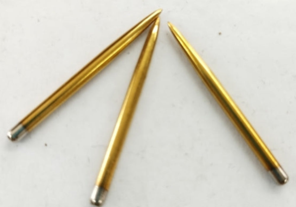 Taurus Gold plain dart points 30-60mm (1 set)
