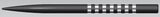 Taurus Black finger grip 1.1 dart points 42mm 1 set