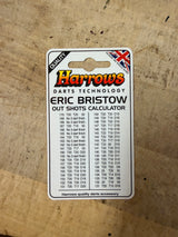 Harrows Eric Bristow Pocket size checkout calculator