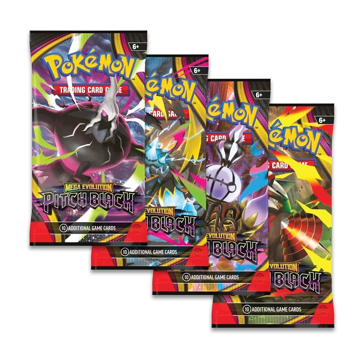 Pokemon Mega Evolutions: Pitch black booster pack