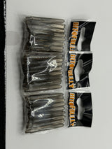 Black medium 41mm polycarbonate bubble dart stems/shafts/canes