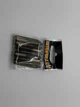 Black short 35mm polycarbonate bubble dart stems/shafts/canes