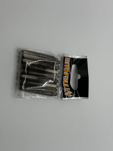 Black short 35mm polycarbonate bubble dart stems/shafts/canes