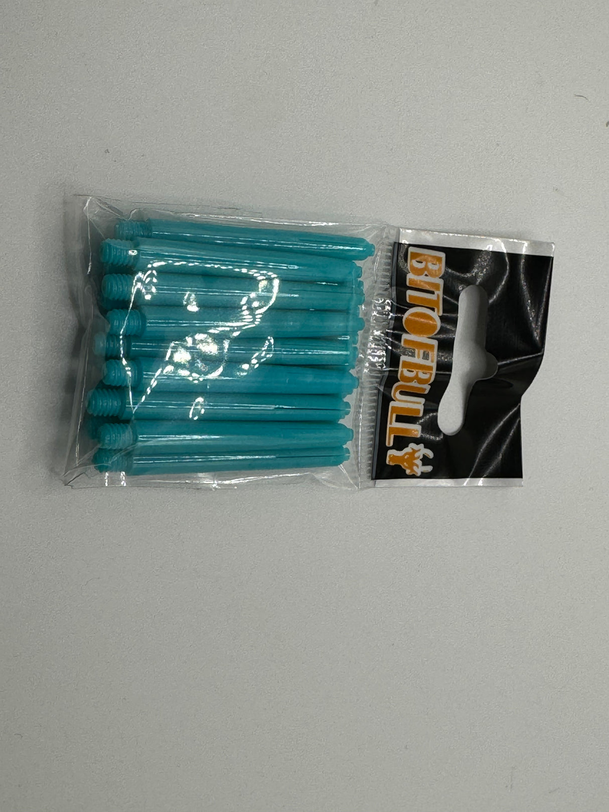 Blue medium 41mm dart stems/shafts/canes