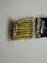 Gold medium 41mm Aluminium stems/shafts/canes