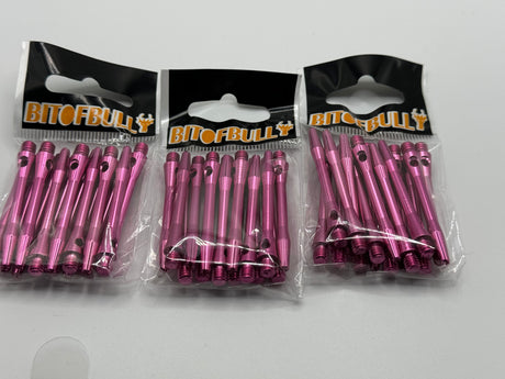 Pink medium 41mm Aluminium stems/shafts/canes