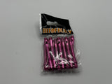 Pink medium 41mm Aluminium stems/shafts/canes