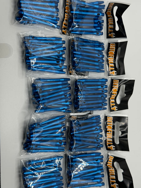 Blue medium 41mm Aluminium stems/shafts/canes