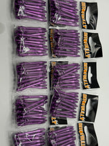 Purple medium 41mm Aluminium stems/shafts/canes