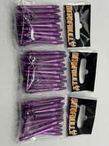 Purple medium 41mm Aluminium stems/shafts/canes