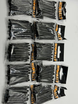 Black medium 41mm Aluminium stems/shafts/canes