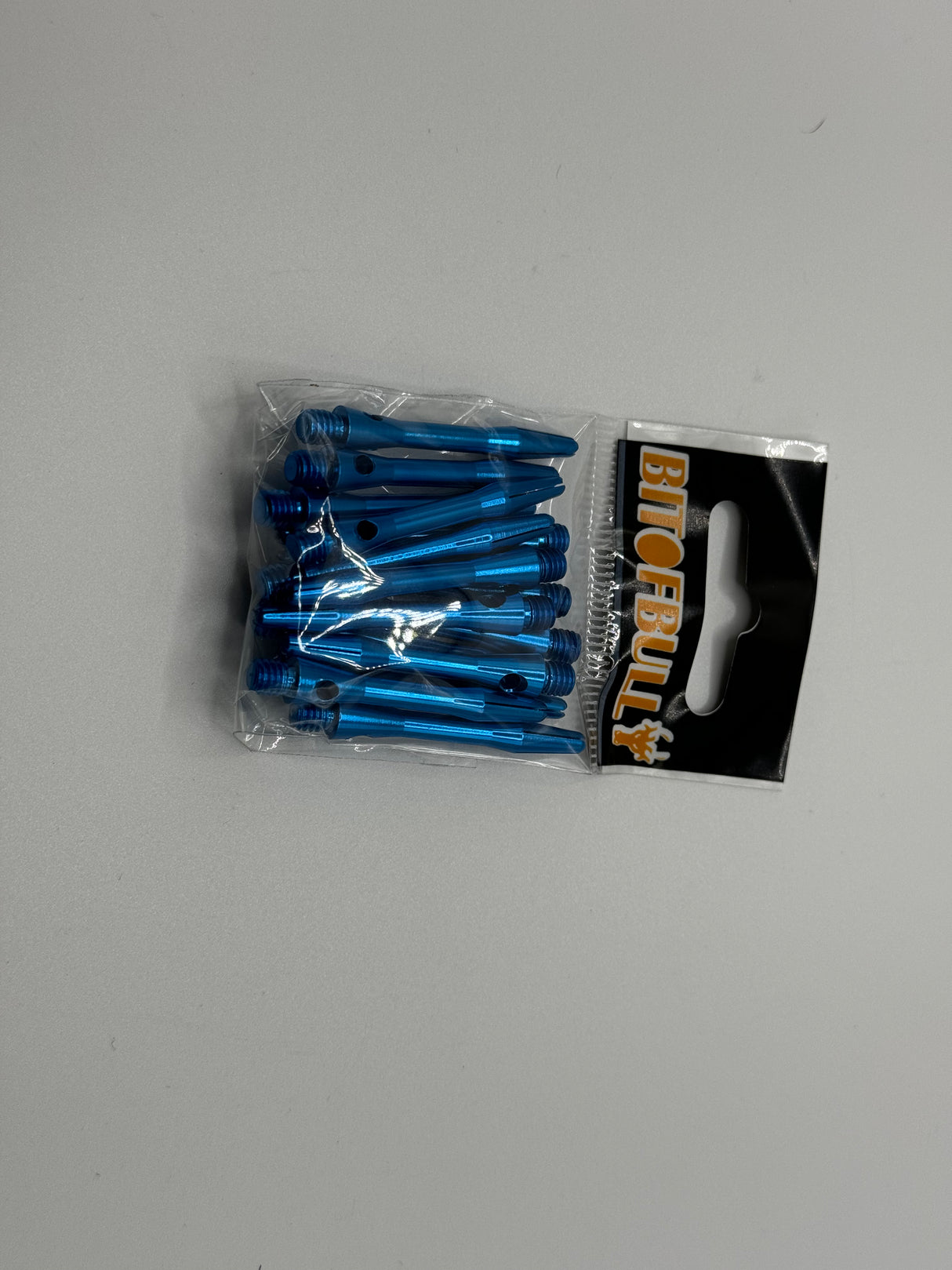 Blue short 35mm Aluminium stems/shafts/canes