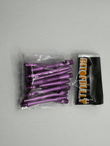 Purple short 35mm Aluminium stems/shafts/canes