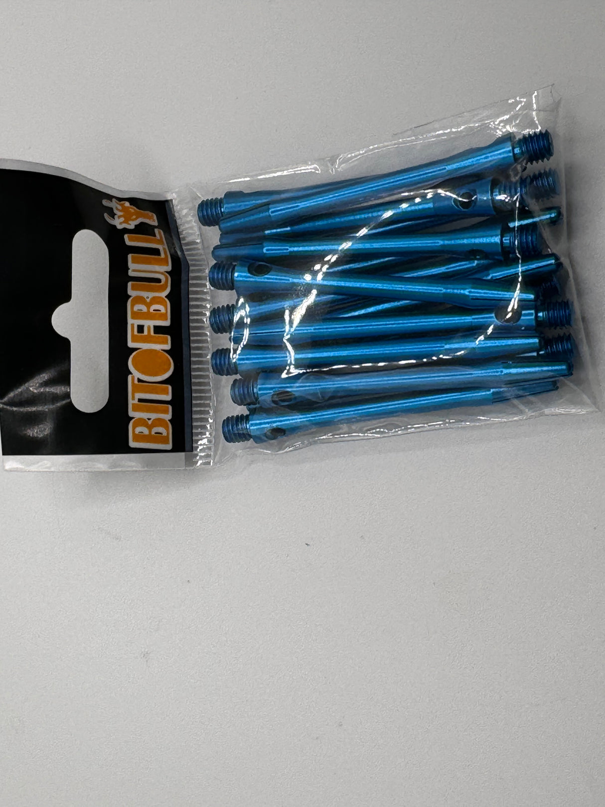 Blue long 48mm Aluminium stems/shafts/canes