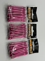 Pink long 48mm Aluminium stems/shafts/canes