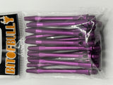 Purple long 48mm Aluminium stems/shafts/canes