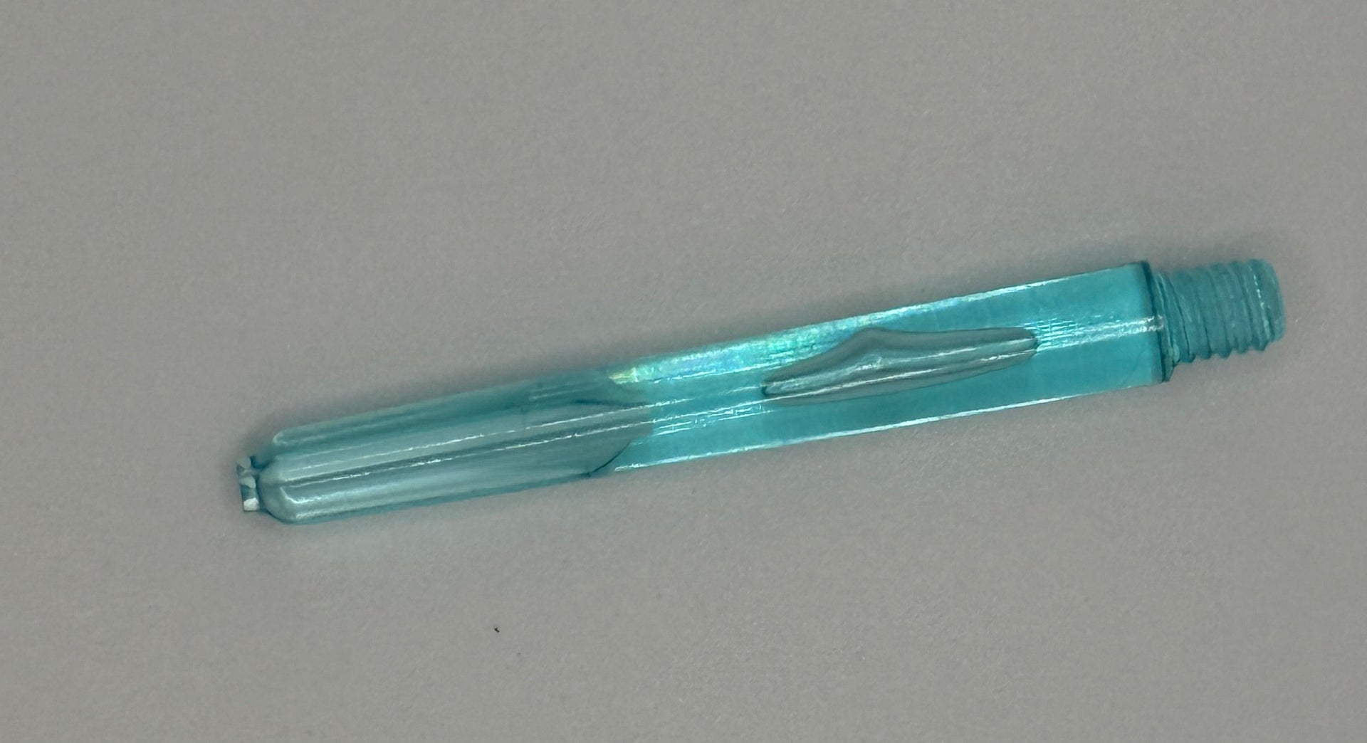 Blue polycarbonate medium 41mm bubble dart stems/shafts 5 sets