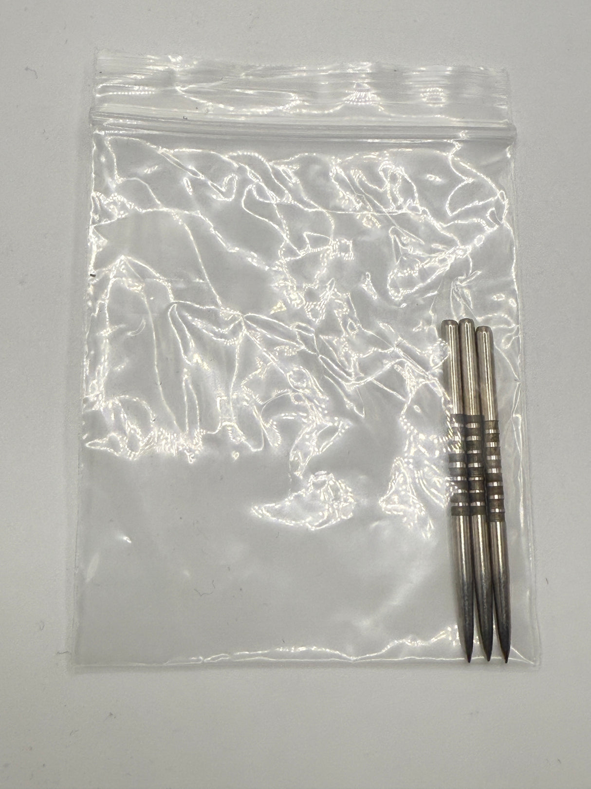 Taurus Silver finger grip dart points 45mm