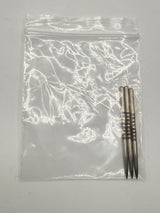 Taurus Silver finger grip dart points 45mm