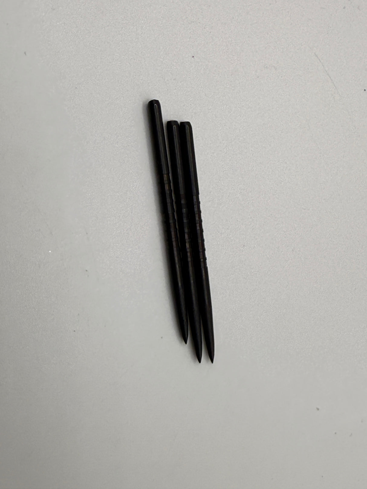 Taurus Black finger grip dart points 45mm
