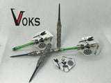 Voks Checkmate 21g steel tip dart set