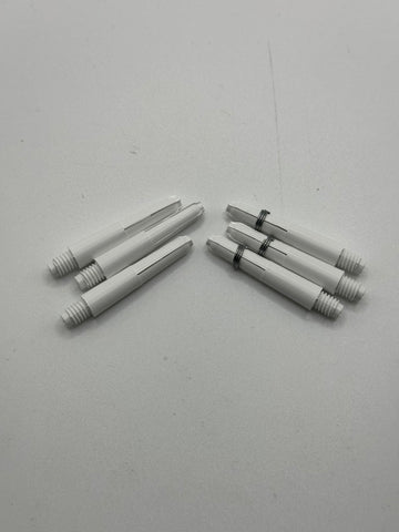Snow nylon deflectagrip extra short dart shafts/canes/stems