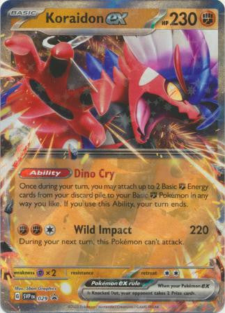 Pokemon Black Star Promo- Koraidon SVP 029