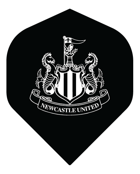 Newcastle FC mono Standard shape Dart Flights 5 sets