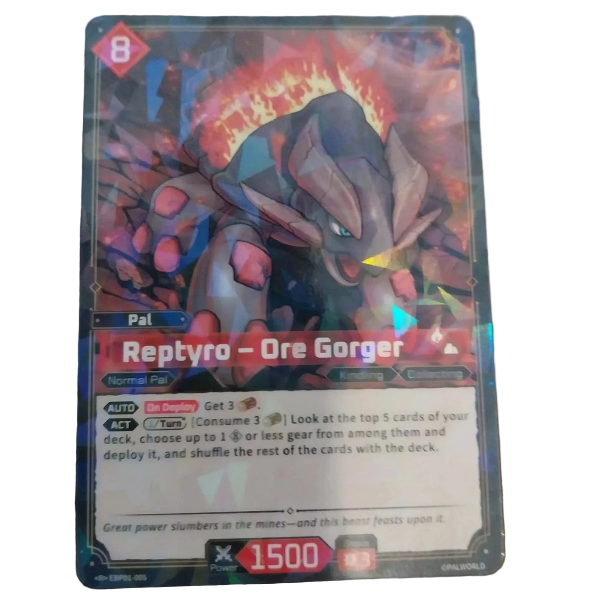 Palworld TCG: Dawn of Palpagos - Reptyro – Ore Gorger