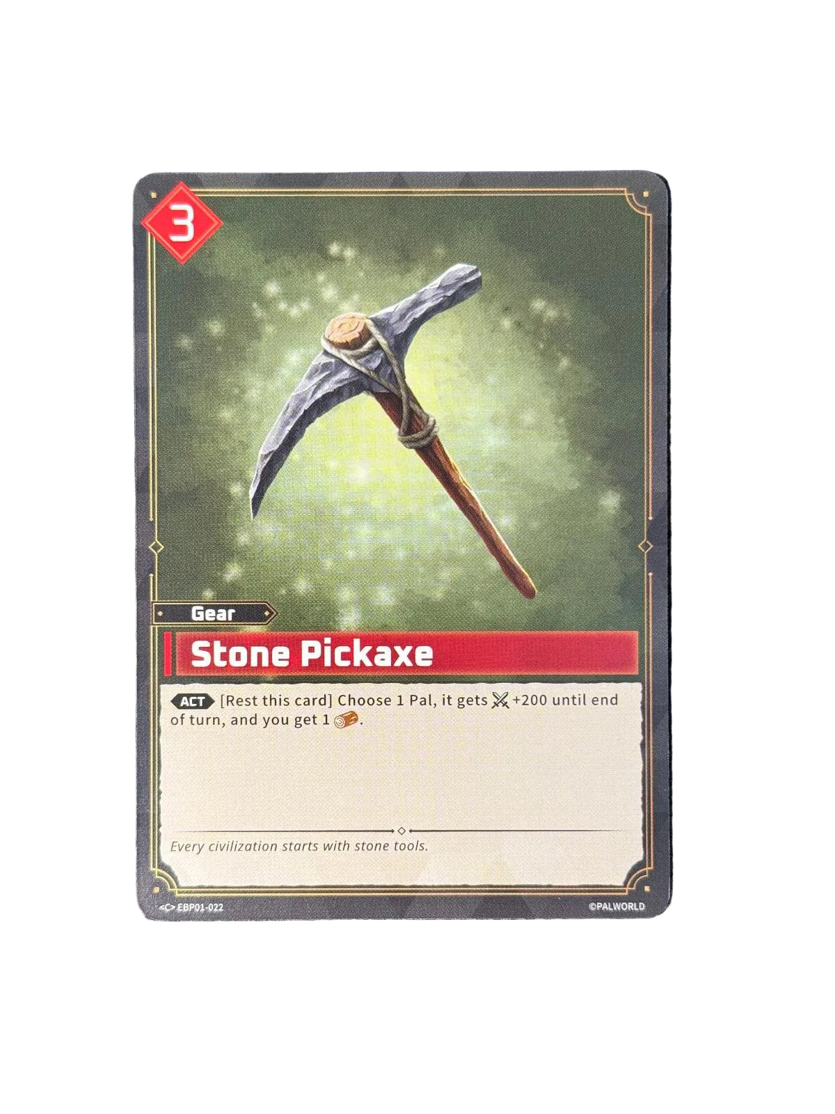 Palworld TCG: Dawn of Palpagos - Stone Pickaxe