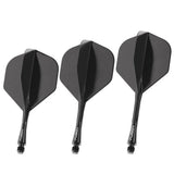 Winmau Fusion NO 2 Black Integrated Dart Flight & Shaft