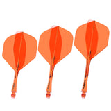 Winmau Fusion NO 2 Orange integrated Dart Flight & Shaft