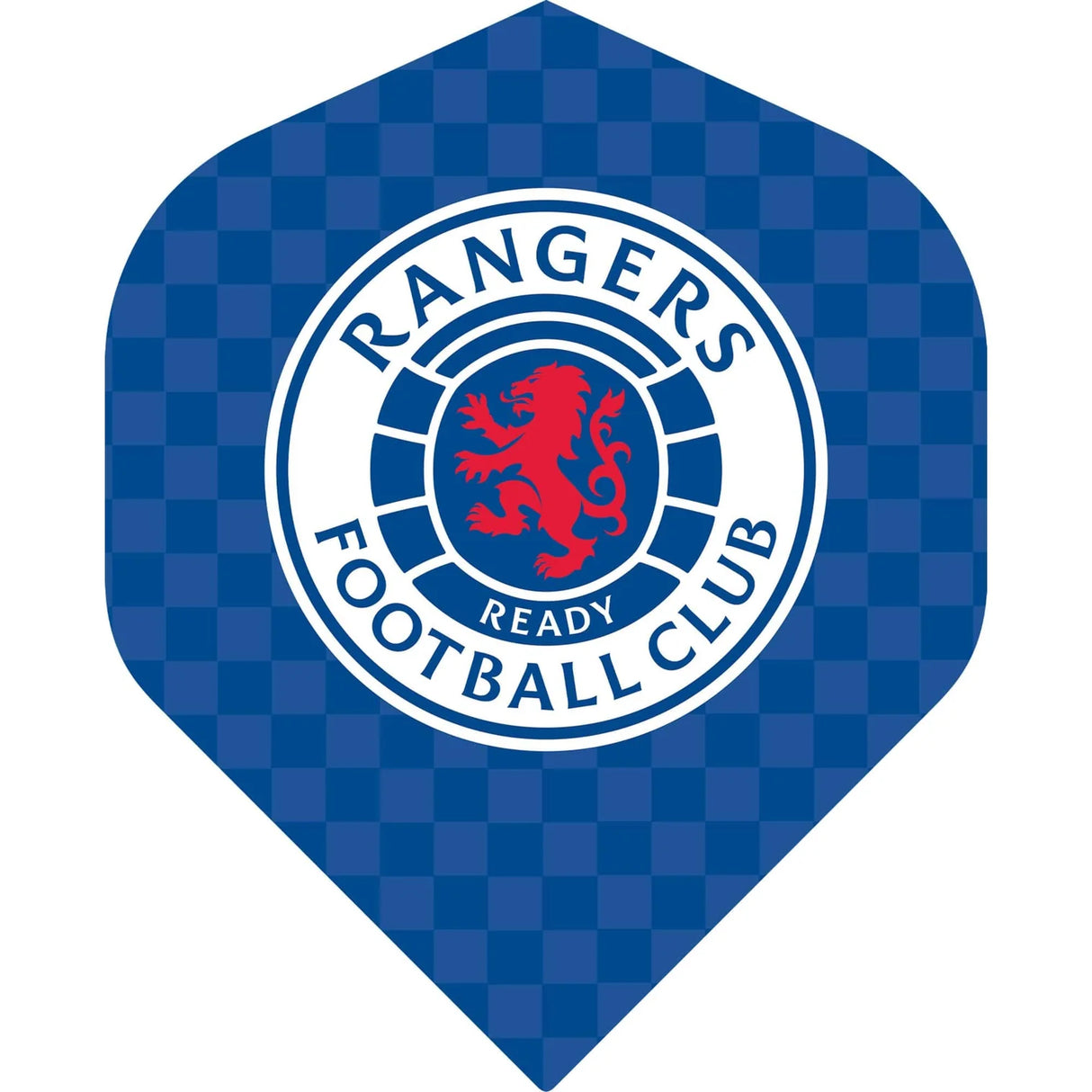 Rangers FC Standard shape Dart Flights Checkered (5sets)