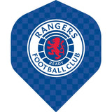 Rangers FC Standard shape Dart Flights Checkered (5sets)